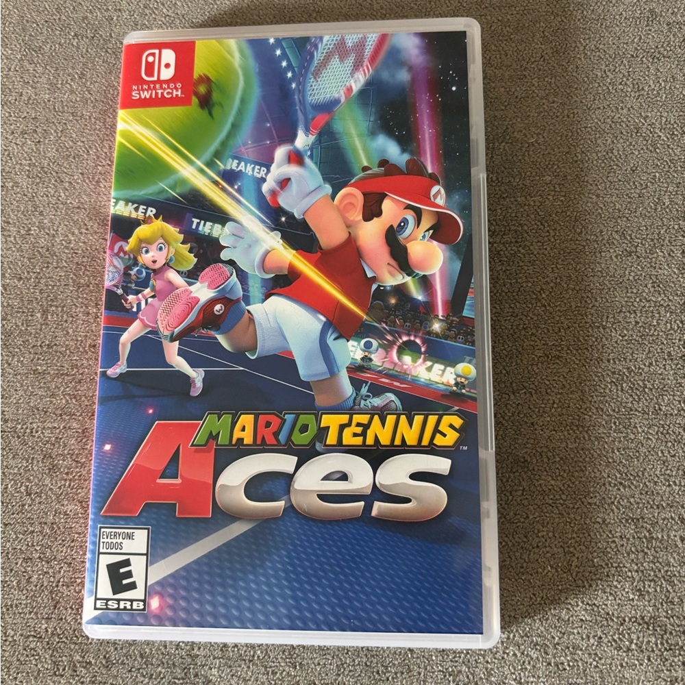 Nintendo Switch Mario Tennis Aces - Red